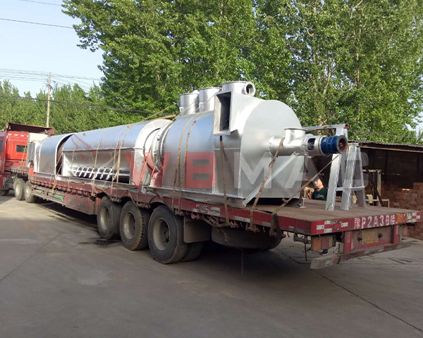 易拉罐脫漆爐發(fā)往江西